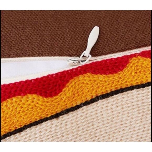 Embroidered Frida Flower and Parrot Throw Pillow Cover Frida Kahlo Self … - Picture 4 of 5